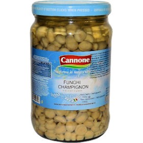 FUNGHETTI CHAMPIGNON IN OLIO VASO KG.1,6